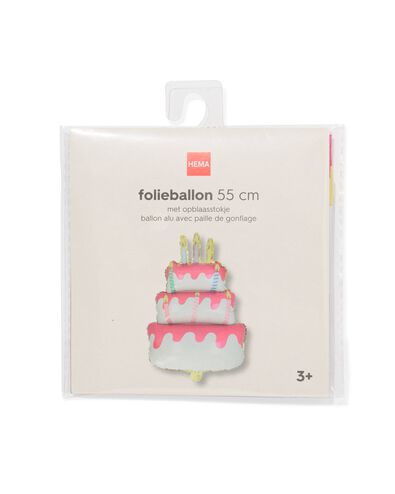 ballon aluminium 55 cm g&acirc;teau - 14260070 - HEMA