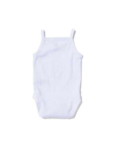 body – coton biologique stretch - 2 pièces blanc blanc - 1000005195 - HEMA