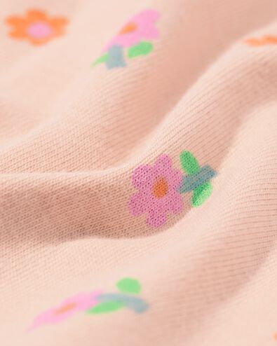 grenouill&egrave;re en coton extensible fleurs rose - 33357440PINK - HEMA