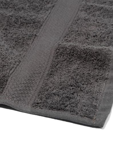 serviette de bain - 70x140 cm - qualité épaisse - gris foncé gris foncé serviette 70 x 140 - 5214602 - HEMA