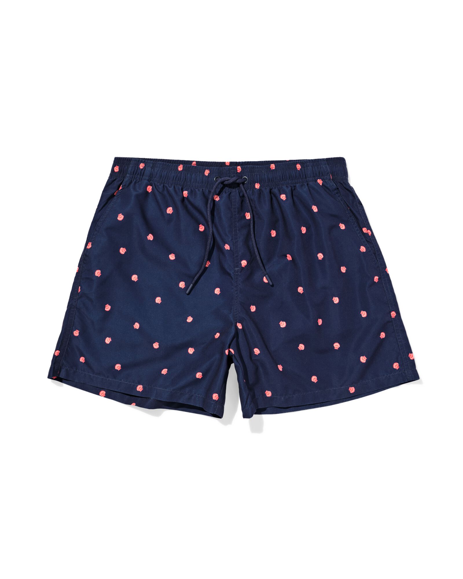 maillot de bain homme Pieter coquillages bleu fonc&eacute; bleu fonc&eacute; - 22100150DARKBLUE - HEMA
