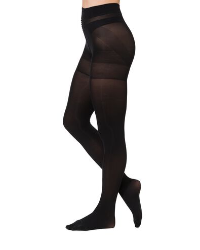 panty push-up 40denier noir noir - 1000001213 - HEMA