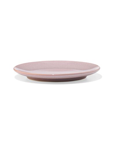 assiette &agrave; g&acirc;teau &Oslash; 16 cm Monaco &eacute;mail r&eacute;actif rose - 9650221 - HEMA