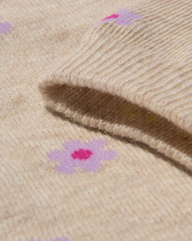 5 paires de chaussettes femme avec du coton beige 35/38 - 4290351 - HEMA