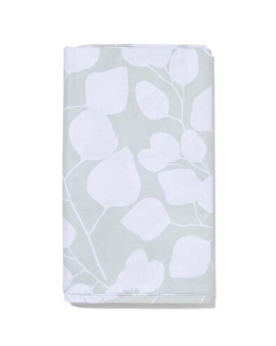nappe avec feuilles 140x240 coton avec rev&ecirc;tement - 5330005 - HEMA