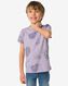 Kinder-T-Shirt, Zitrusfrucht violett 158/164 - 30783953 - HEMA