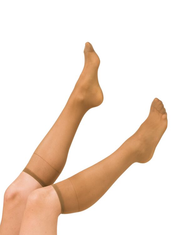 3 paires de mi-bas mats 20 deniers beige beige - 4022560BEIGE - HEMA