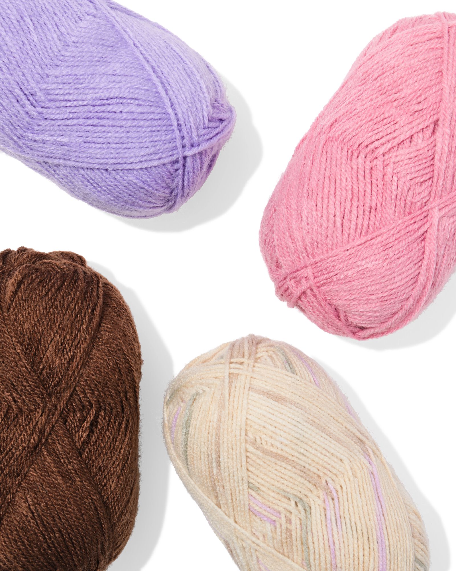 Acrylgarn, 100 g, 250 m, Rosa - 60702852 - HEMA