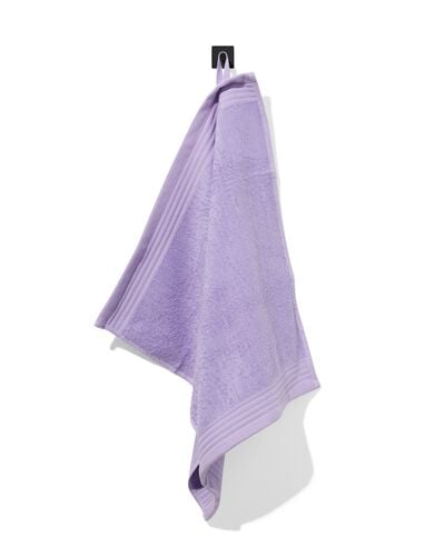 essuie-mains 50x50 coton lilas - 5440259 - HEMA