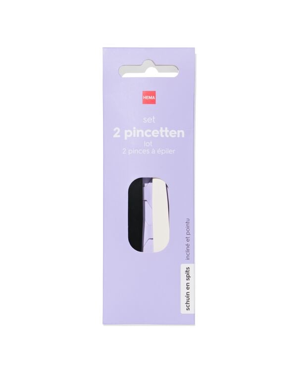 pincetten - 2 stuks - 11912403 - HEMA