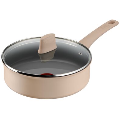 Tefal sauteuse &Oslash;24 cm c&eacute;ramique sans PFAS avec couvercle - 80120013 - HEMA