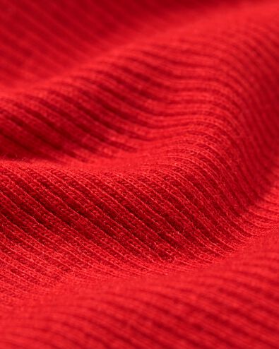 Damen-Tanktop Anouk gerippt rot - 36340080RED - HEMA