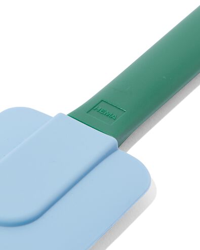 Pfannenschaber Silikon Gr&uuml;n/Blau 27 cm - 80840035 - HEMA