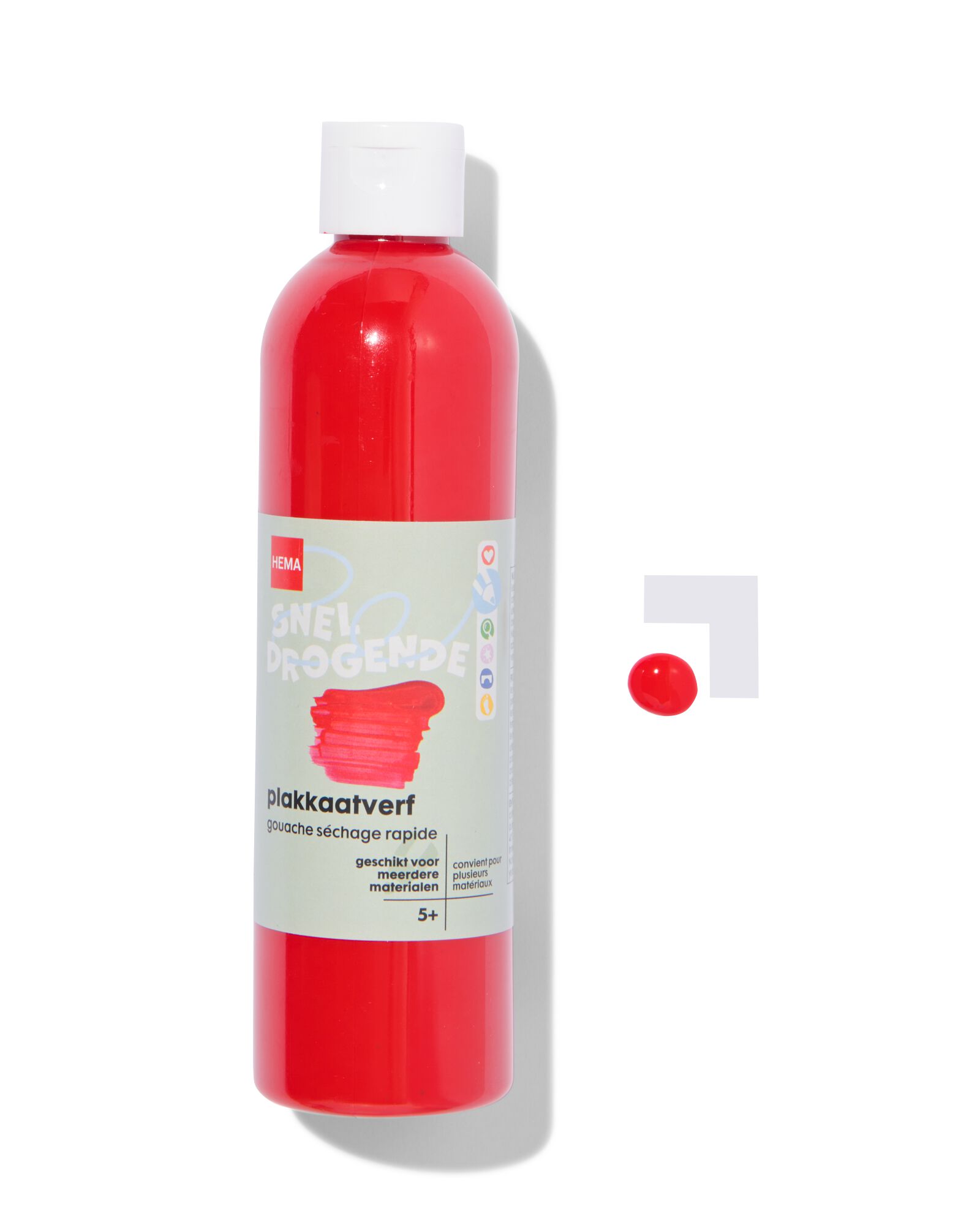 gouache rouge 250 ml - 15978713 - HEMA