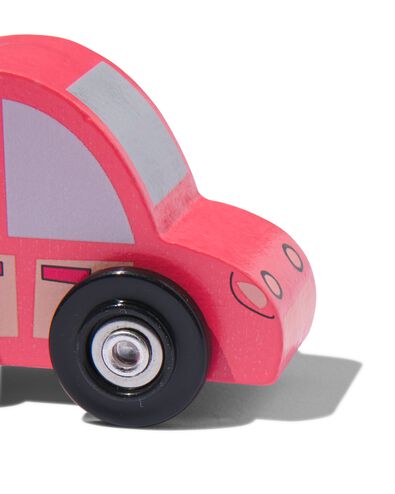 voiture bois rouge - 15130117 - HEMA