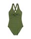 maillot de bain femme control vert armée L - 22311293 - HEMA
