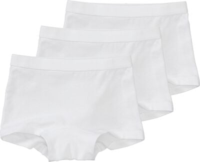 3-pak kinder boxers wit wit - 1000001687 - HEMA