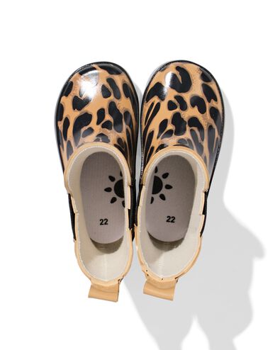 baby regenlaarzen rubber bruin bruin - 33250310BROWN - HEMA