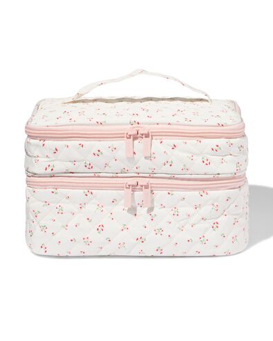 trousse de beaut&eacute; 25x17cm fleurs - 11890743 - HEMA