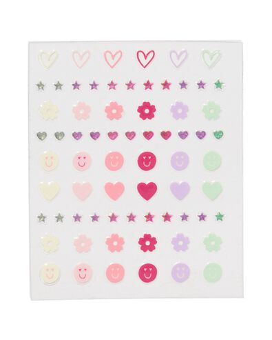autocollants pour ongles fleurs - 69 pi&egrave;ces - 11249078 - HEMA