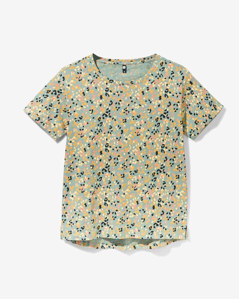 Damen-T-Shirt Zita grün - 1000031201 - HEMA