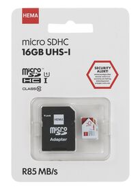 carte mémoire micro SD 16 Go - 39520010 - HEMA