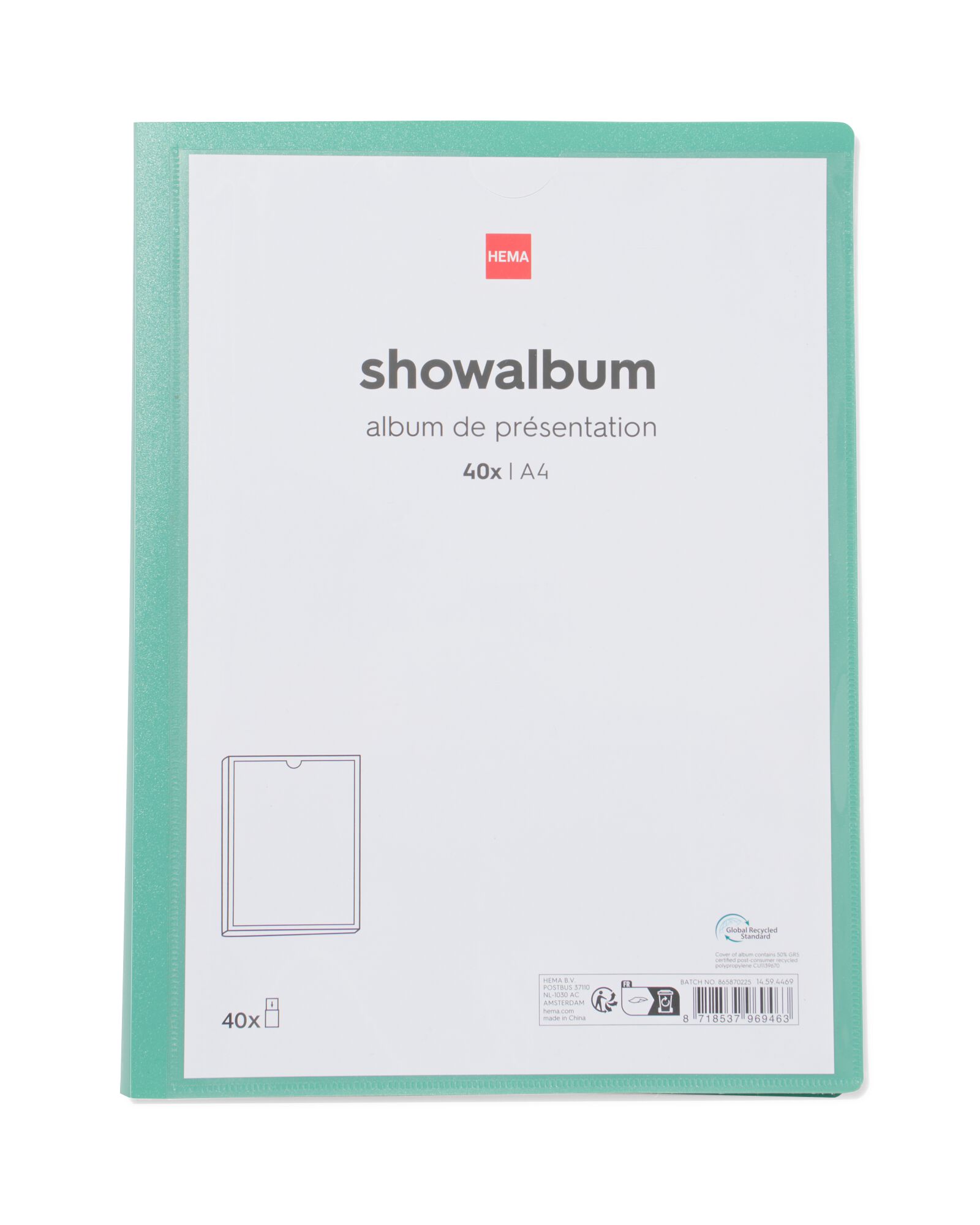 showalbum A4 groen - 14594469 - HEMA