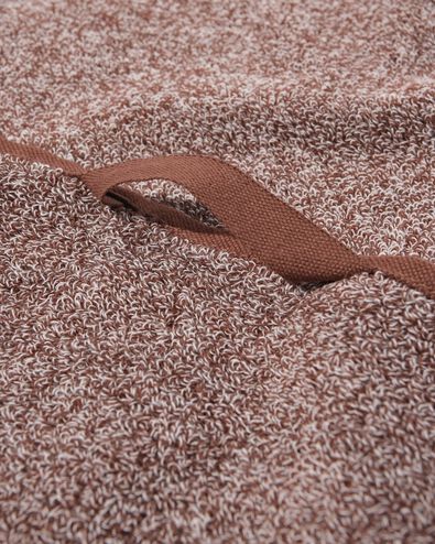 serviettes de bain - qualit&eacute; &eacute;paisse marron serviette 70 x 140 - 5200275 - HEMA