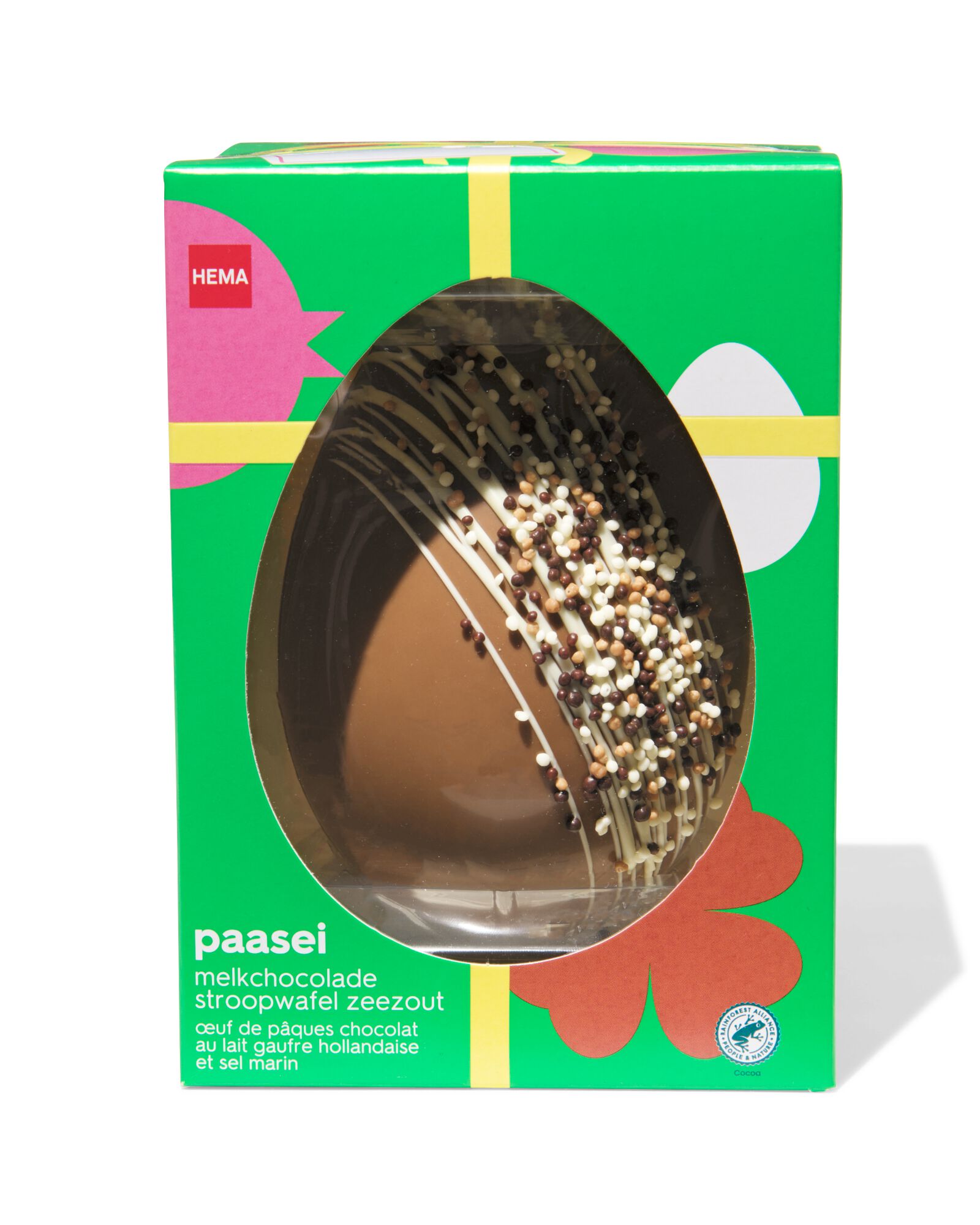 luxe chocolade ei melk stroopwafel en zeezout - 24262501 - HEMA