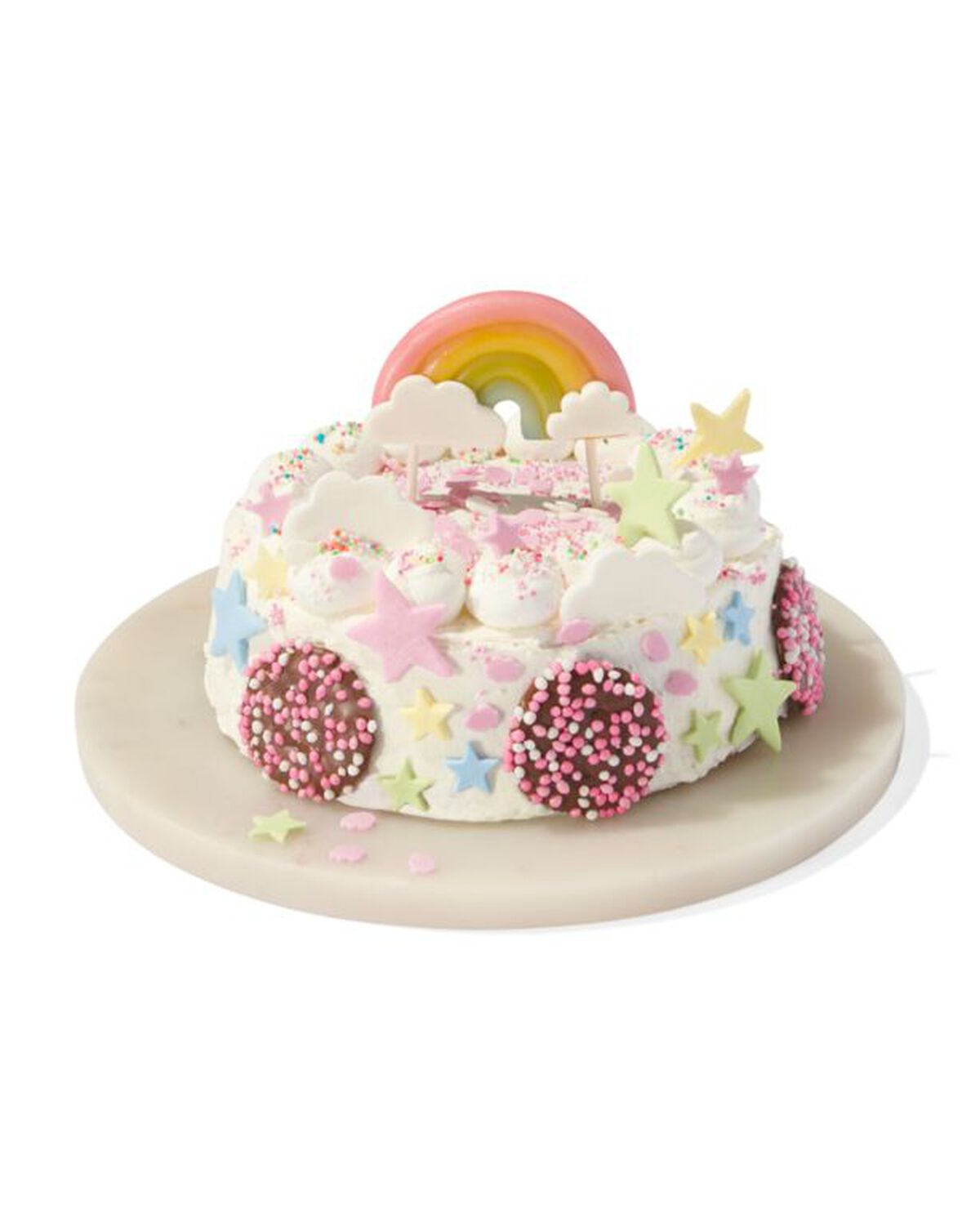 décoration gâteau bébé rose - 200005 - HEMA