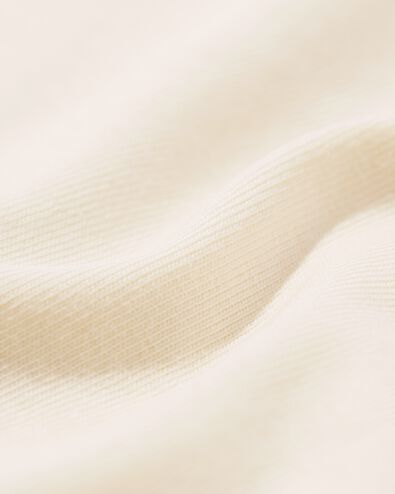 T-shirt femme col ouvert blanc cass&eacute; - 36329880OFFWHITE - HEMA