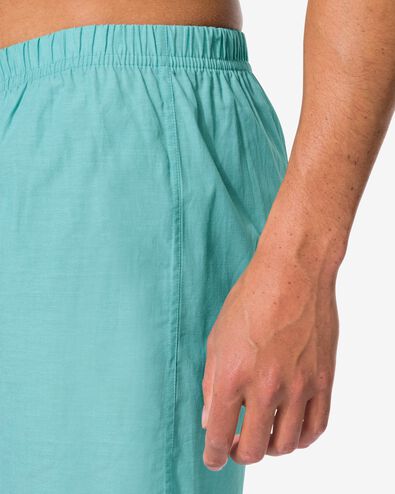 losse herenboxer chambray groen groen - 19190430GREEN - HEMA