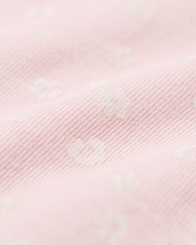 culotte taille haute femme coton fleurs - lot de 2 rose p&acirc;le rose p&acirc;le - 19602244LIGHTPINK - HEMA