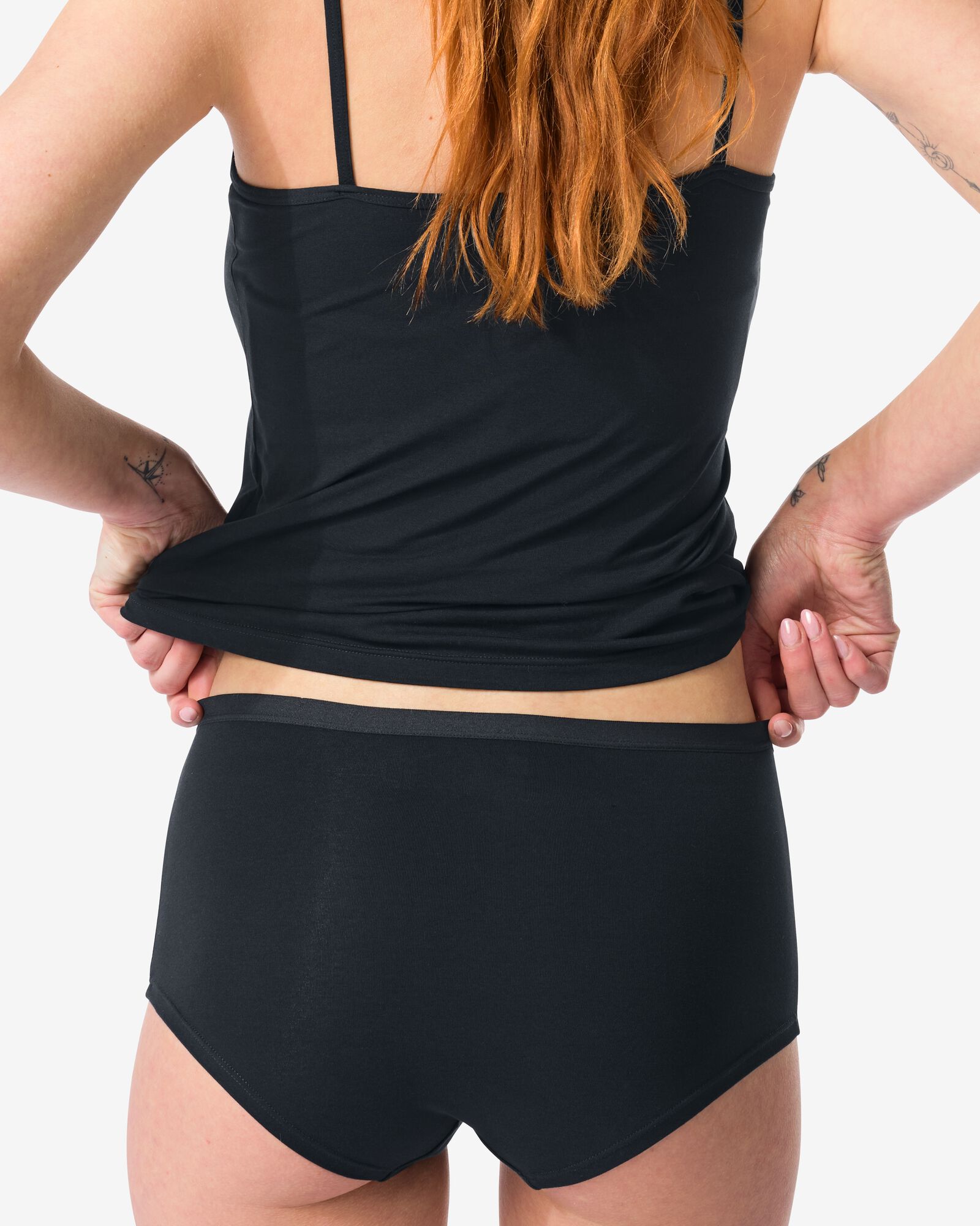boxer femme coton confort parfait  noir - 19631315BLACK - HEMA