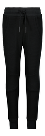 pantalon sweat enfant relief noir noir - 1000028128 - HEMA