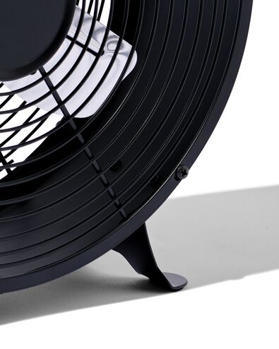 Retro-Tischventilator, schwarz, &Oslash; 25.8 cm - 80200017 - HEMA