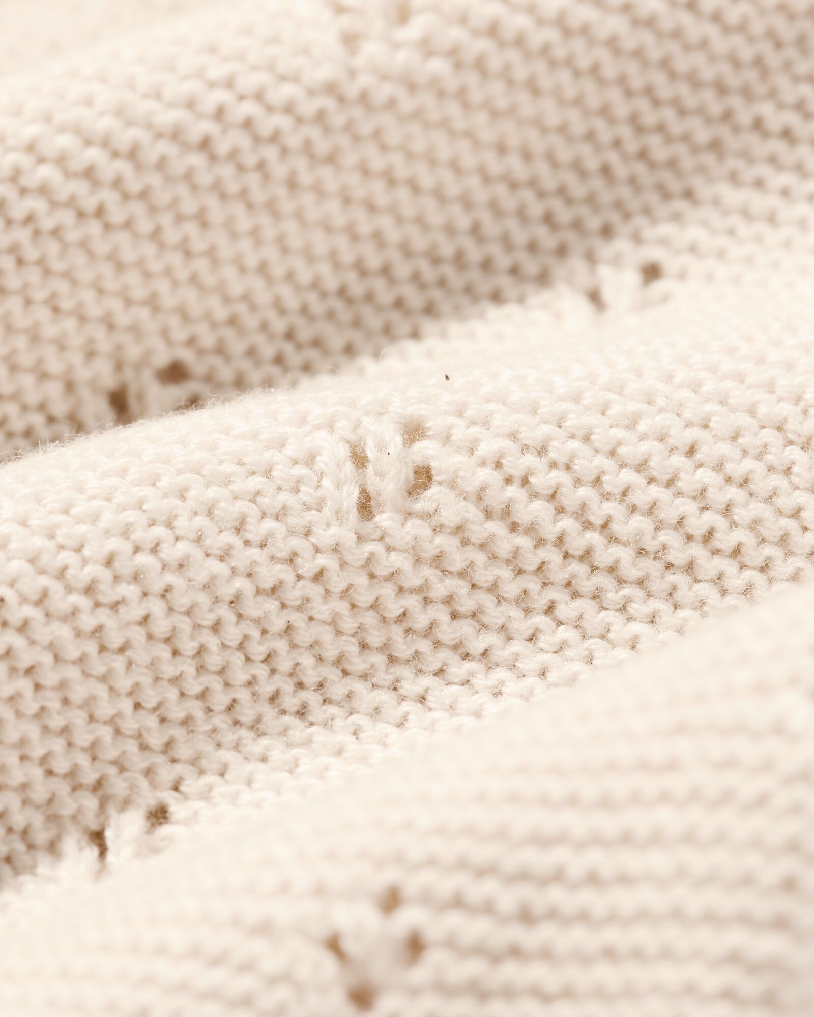 newborn jumpsuit ajour ecru ecru - 1000032582 - HEMA