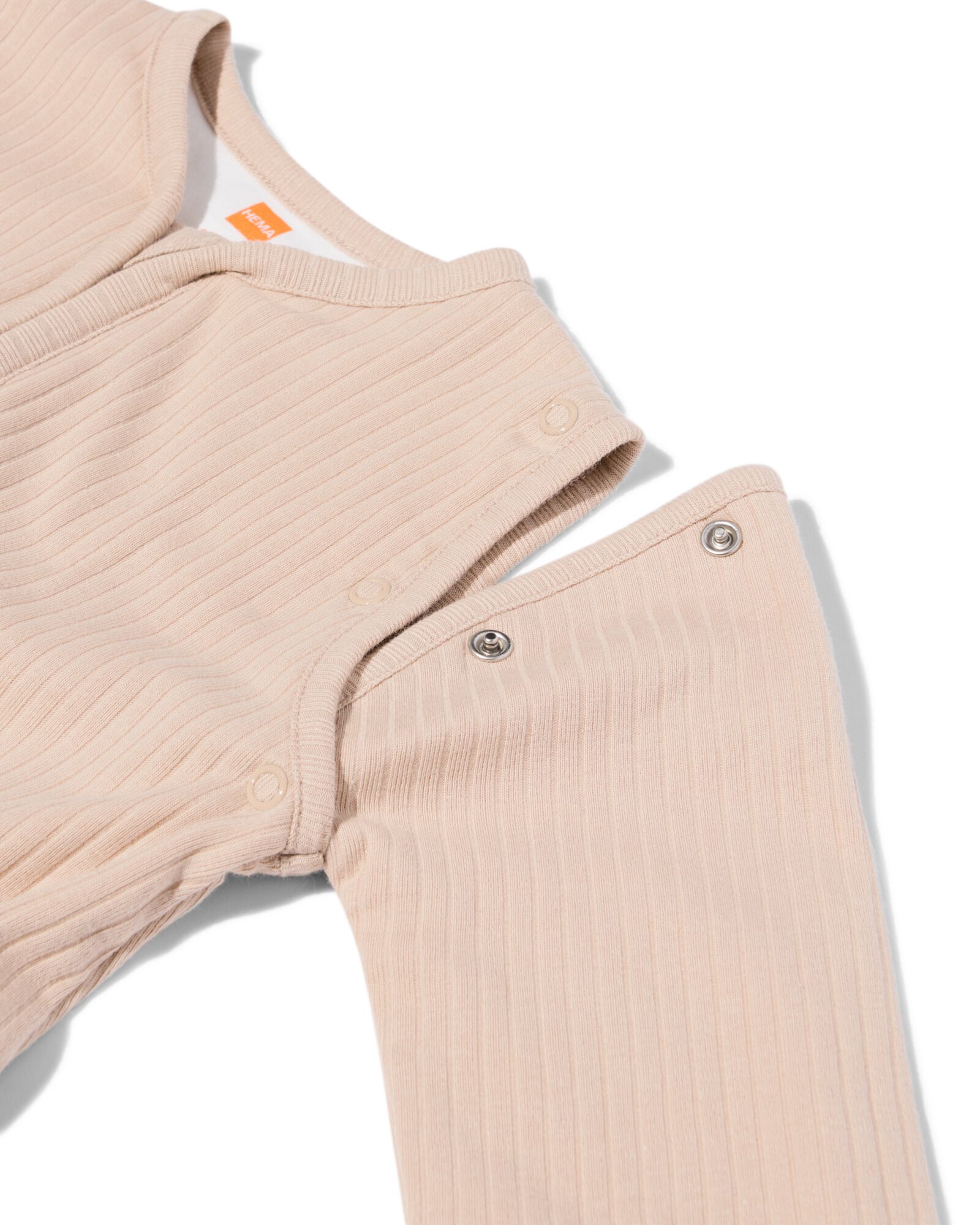 gigoteuse b&eacute;b&eacute; avec manches amovibles c&ocirc;tel&eacute;e 0,5 tog sable - 33337640SAND - HEMA