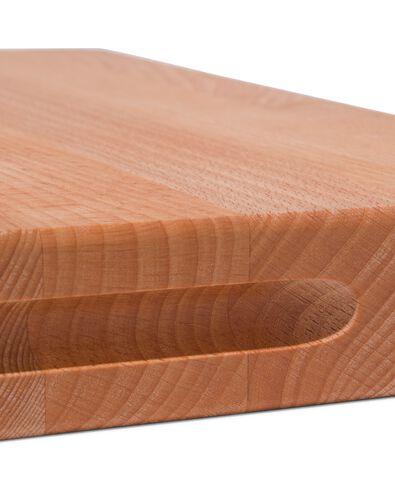 billot de boucher 28x35.5x4 bois de hêtre - 80850027 - HEMA