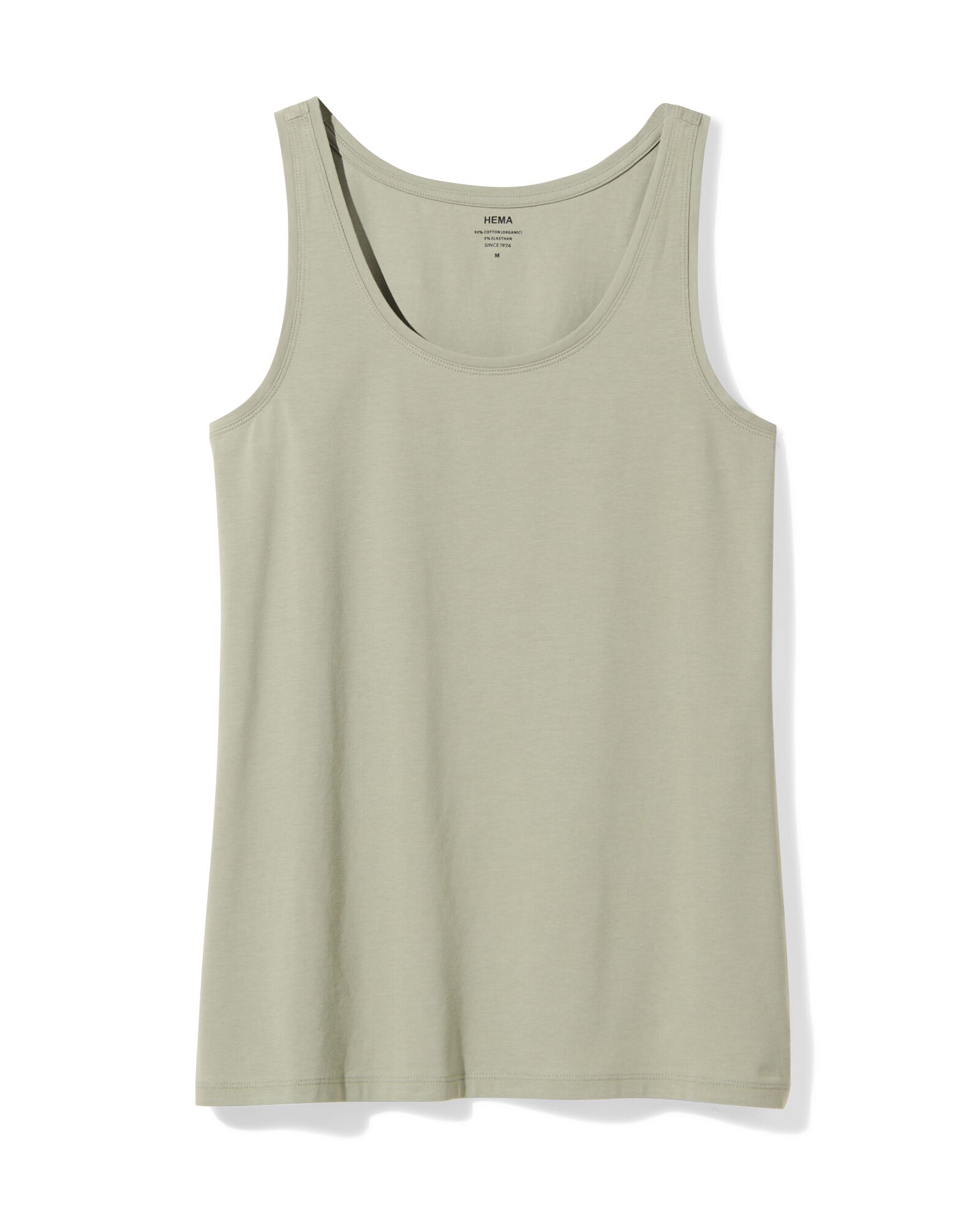 damessinglet Carry groen - 36320080GREEN - HEMA