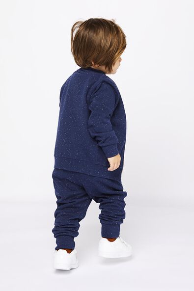 pantalon sweat enfant bleu foncé - 1000022519 - HEMA