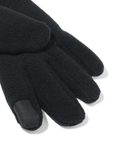gants enfant polaire Thinsulate noir noir - 16700165BLACK - HEMA