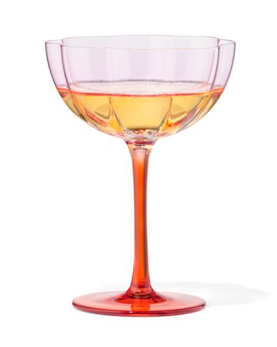 verre &agrave; pied 190 ml en forme de fleur - 61104506 - HEMA