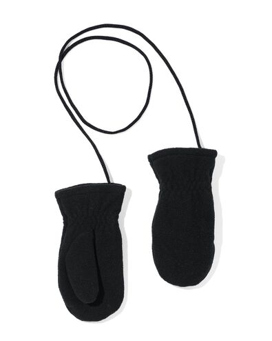 moufles enfant noir noir - 1000020791 - HEMA