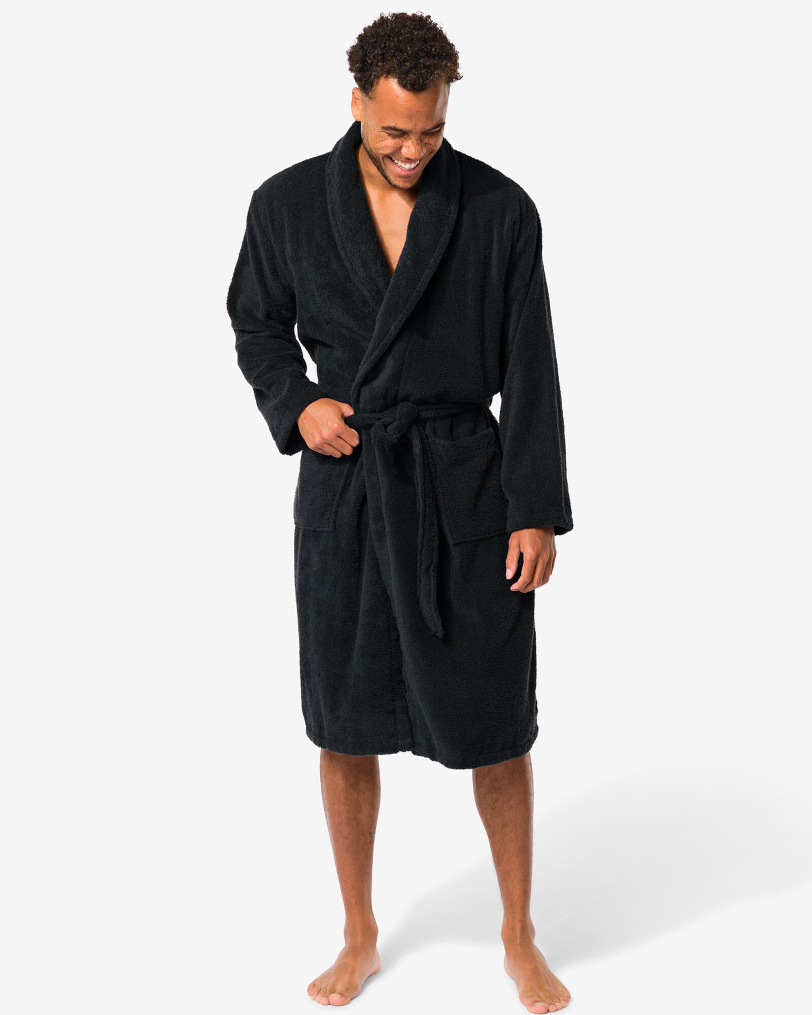 peignoir homme coton  - 23680071 - HEMA