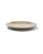 petite assiette - 23 cm - Porto - émail réactif - taupe - 9602050 - HEMA
