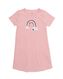 chemise de nuit enfant arc-en-ciel rose pâle - 1000030168 - HEMA