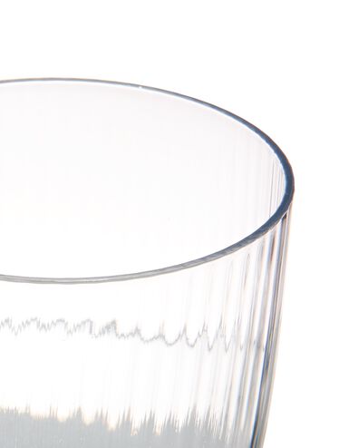 waterglas Bergen streep reli&euml;f 270ml - 9401050 - HEMA