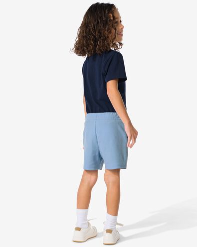 kinder korte broek wafel blauw blauw - 30781905BLUE - HEMA