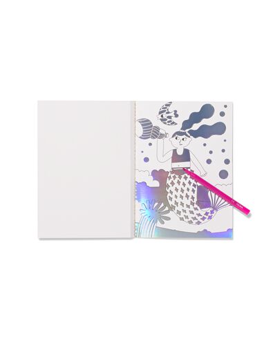 kleurboek A5 zeemeerminnen - 15900405 - HEMA